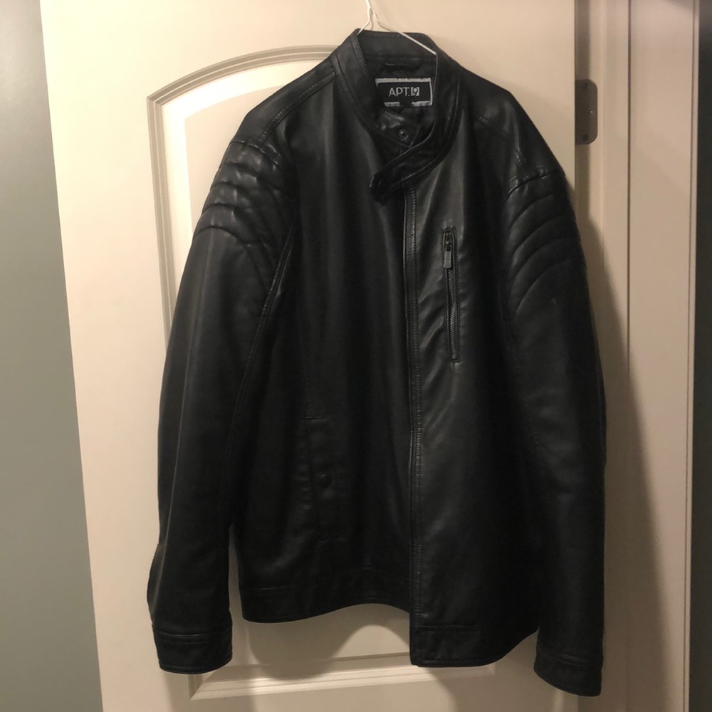 Apt. 9 XL Black Leather Jacket